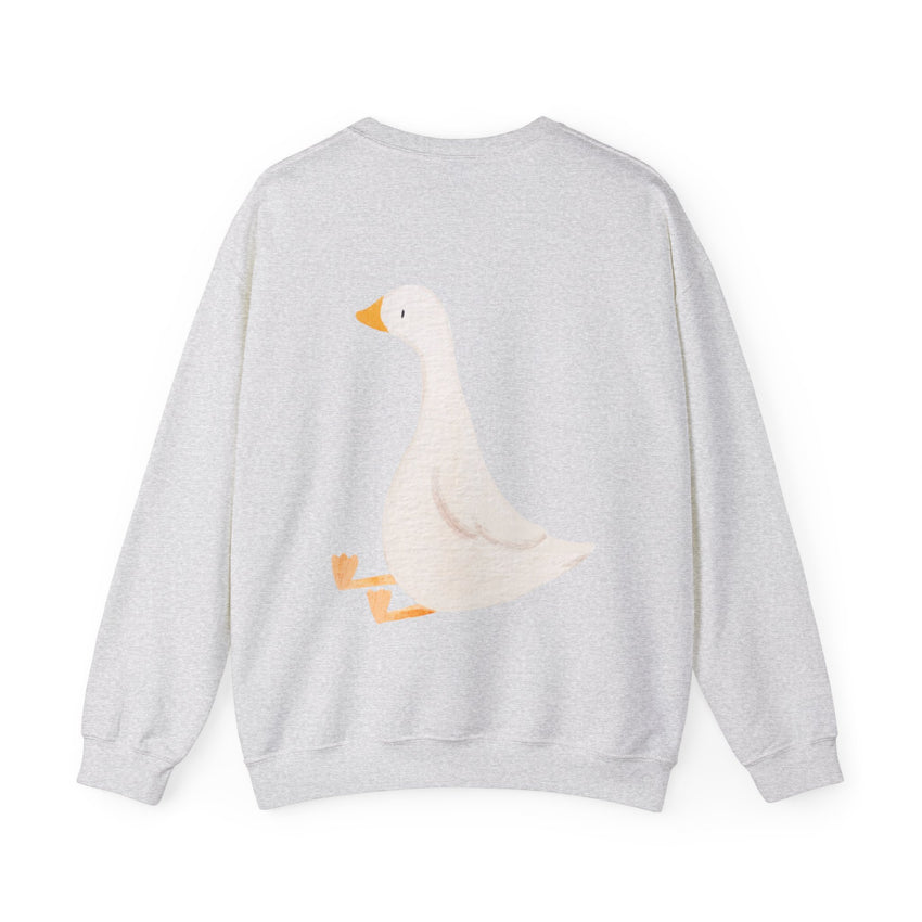 Alternate / back view of Black Original Goose Crew